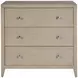 Dana Antique Taupe 3 Drawers Chest