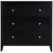 Dana Antique Coffee 3 Drawers Chest