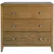 Dana Natural 3 Drawers Chest