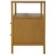 Mendel Light Oak 2 Drawer Open Nightstand