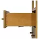 Mendel Light Oak 2 Drawer Open Nightstand