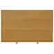 Mendel Light Oak 2 Drawer Open Nightstand