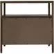 Mendel Walnut 2 Drawers Nightstand