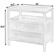 Mendel Walnut 2 Drawers Nightstand