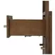 Mendel Walnut 2 Drawer Open Nightstand