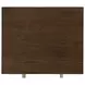 Mendel Walnut 2 Drawer Open Nightstand