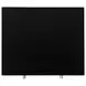 Mendel Black 2 Drawer Open Nightstand