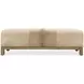 Melange Brown Upholstered 61" Bed Bench