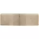 Melange Brown Upholstered 61" Bed Bench