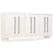 Melange White 3 Door Credenza