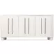 Melange White 3 Door Credenza