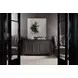 Melange Black 4 Door Credenza