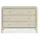 Melange Cream 3 Drawer Accent Chest