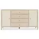 Melange Beige Upholstered Panel Bedroom Set