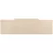 Melange Beige Upholstered 4 Drawer Dresser