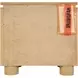 Genoa Light Oak 2 Drawers Nightstand