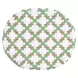 Ballito French White and Green Counter Height Stool