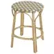 Ballito French Yellow and Brown Counter Height Stool