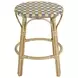 Ballito French Yellow and Brown Counter Height Stool