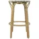Ballito French Yellow and Brown Bar Stool