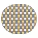 Ballito French Yellow and Brown Bar Stool