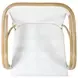 Portofino Smooth White Arm Chair