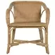 Portofino Natural Brown Arm Chair