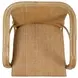 Portofino Natural Brown Arm Chair