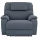 Dreamtime Steel Performance Fabric Zero Gravity Power Recliner with USB Charging and Neck Pillow