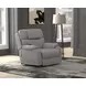 Dreamtime Haze Performance Fabric Zero Gravity Power Recliner with USB Charging and Neck Pillow