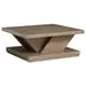 Lansbury Antique Wheat Square Cocktail Table