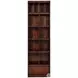 The Agra Walnut 1 Drawer And 8 Shelves Bookcase