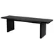 Halmstad Black Dining Bench