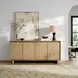Halmstad Light Oak 4 Door Sideboard
