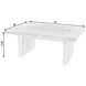 Halmstad Light Oak Rectangular Coffee Table