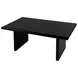 Halmstad Black Rectangular Coffee Table