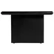 Halmstad Black Rectangular Coffee Table