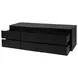 Halmstad Black 60" TV Stand