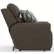 Arezzo Chocolate Zero Gravity Lay Flat Power Recliner with Power Headrest