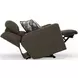 Arezzo Chocolate Zero Gravity Lay Flat Power Recliner with Power Headrest