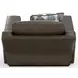 Arezzo Chocolate Zero Gravity Lay Flat Power Recliner with Power Headrest