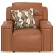 Arezzo Whiskey Zero Gravity Lay Flat Power Recliner with Power Headrest