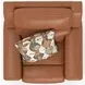 Arezzo Whiskey Zero Gravity Lay Flat Power Recliner with Power Headrest