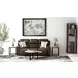 Arezzo Chocolate Power Headrest Power Reclining Living Room Set