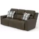 Arezzo Chocolate Power Headrest Power Reclining Living Room Set