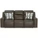 Arezzo Chocolate Power Headrest Power Reclining Living Room Set