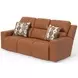 Arezzo Whiskey Zero Gravity Power Reclining 87" Sofa with Power Headrest