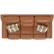 Arezzo Whiskey Zero Gravity Power Reclining 87" Sofa with Power Headrest