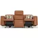 Arezzo Whiskey Zero Gravity Power Reclining 87" Sofa with Power Headrest