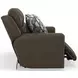 Arezzo Chocolate Zero Gravity Power Reclining 62" Loveseat with Power Headrest